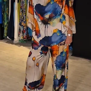 Patricia | Conjunto elegante com padrão