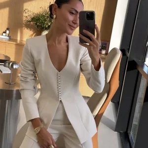 Aurélia™ | Blazer feminino elegante de alfaiataria