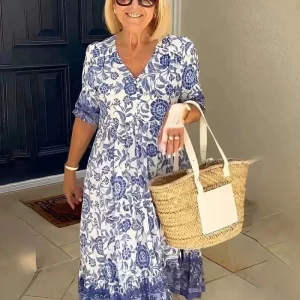 Nia™ | Vestido de Verão Elegante e Confortável