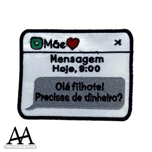 Mãe – Mensagem – Olá filhota! Precisas de dinheiro?