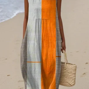 Mayo | Vestido de verão leve e sem mangas para Mulher
