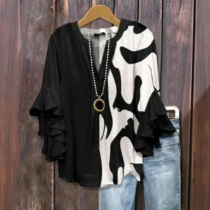 Camicia™ | Linda blusa floral para primavera e o verão
