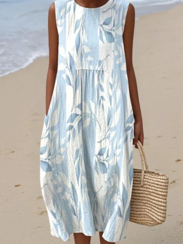Joy | Vestido de verão leve e sem mangas para Mulher - Image 2