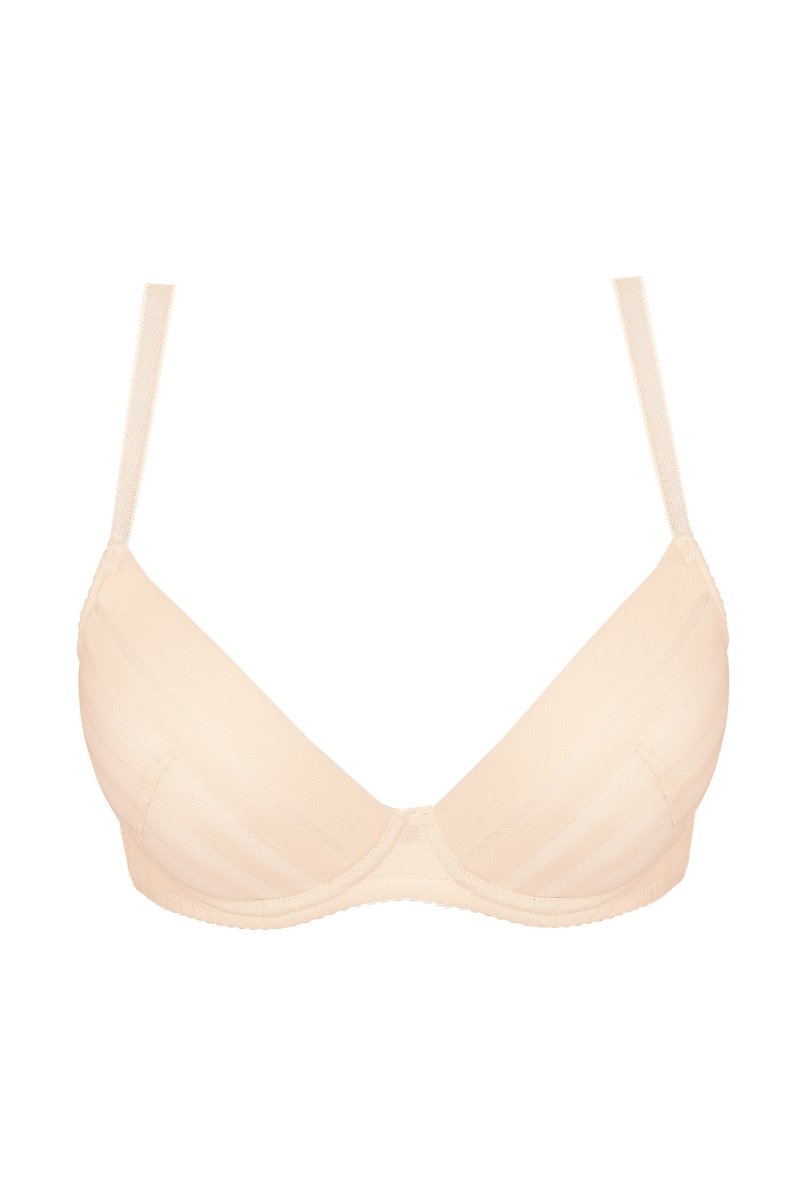 Soutien push-up de renda listrada Luna bege - Image 7