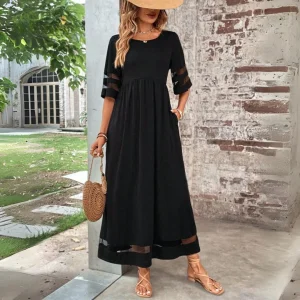 Nadia™ - Vestido com cobertura de barriga