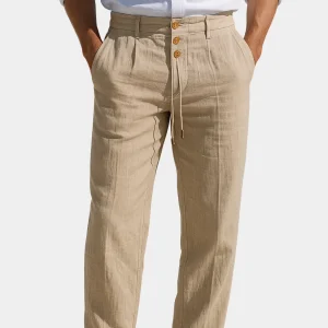 MATTEO | CALÇA DE HOMEM DE VERÃO EM LINHO LEVE