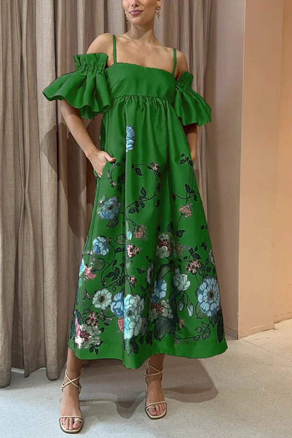 Arielle | Vestido elegante com mangas exclusivas e bolsos práticos - Image 5