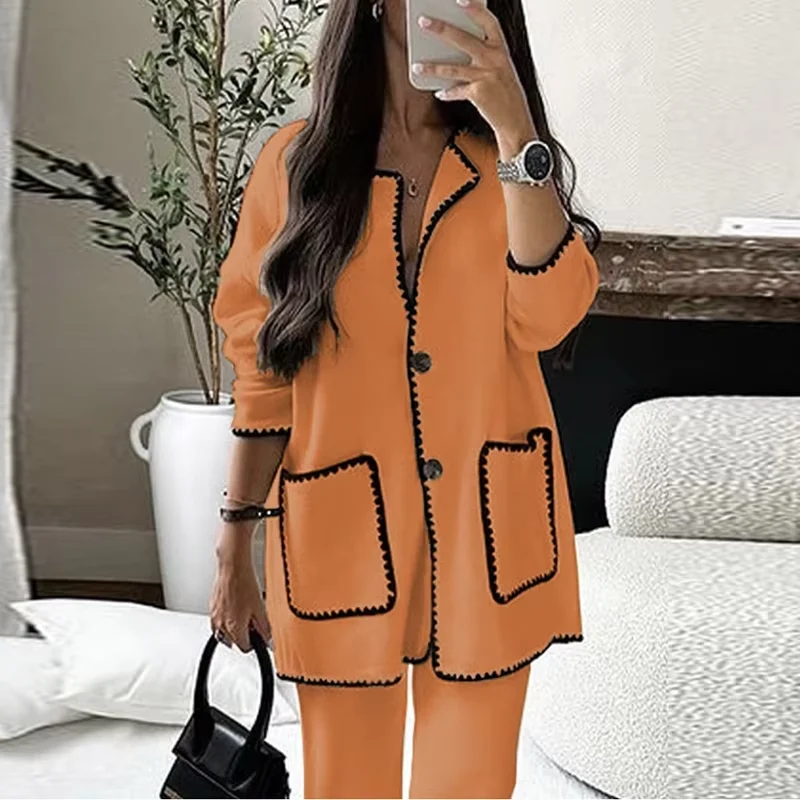 Conjunto casual de duas peças para mulher - Image 7