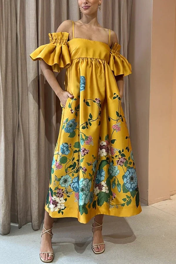 Arielle | Vestido elegante com mangas exclusivas e bolsos práticos - Image 3