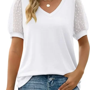 Lara | Top elegante com decote em V