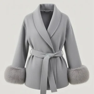Arctic Grace | Casaco elegante em lã