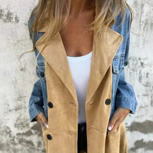 Astrid™ | casaco jeans feminino