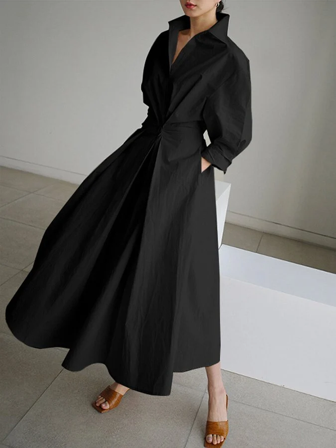 Clémence™ | Vestido Midi com botões - Image 6