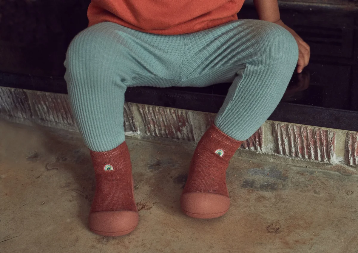 Meia/Sapato ATTIPAS – Basic Red (tecido duplo) - Image 6
