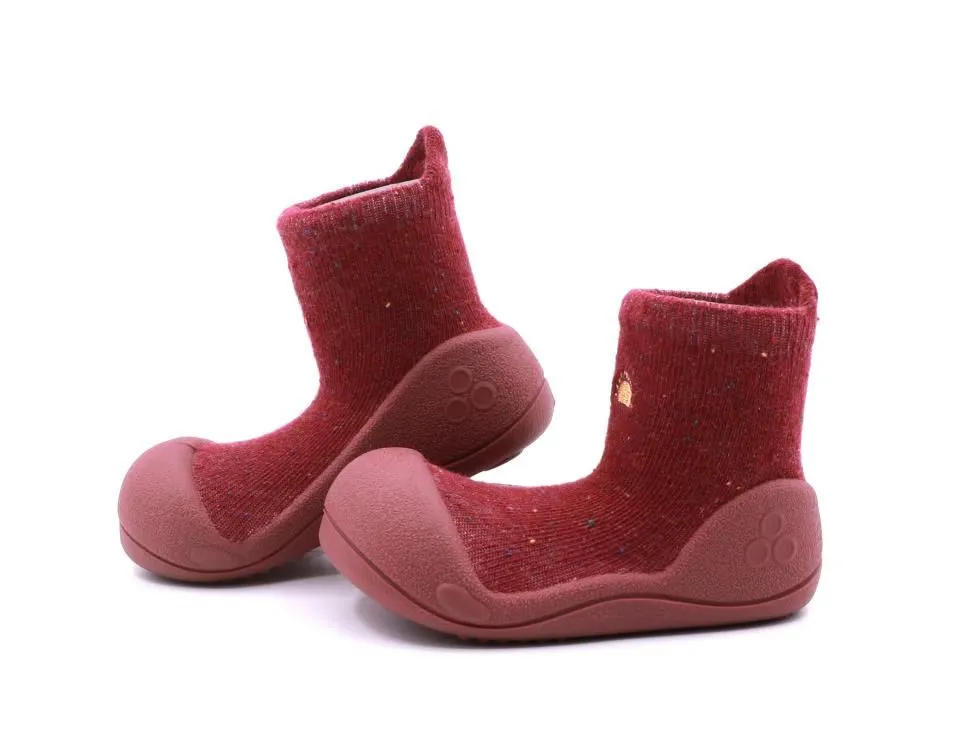 Meia/Sapato ATTIPAS – Basic Red (tecido duplo) - Image 4