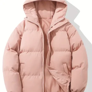 Anna - Casaco de inverno forrado com capuz