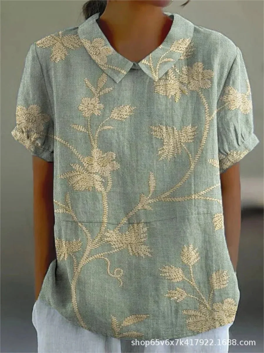 Ragnhild™ | Camisa Floral - Image 2