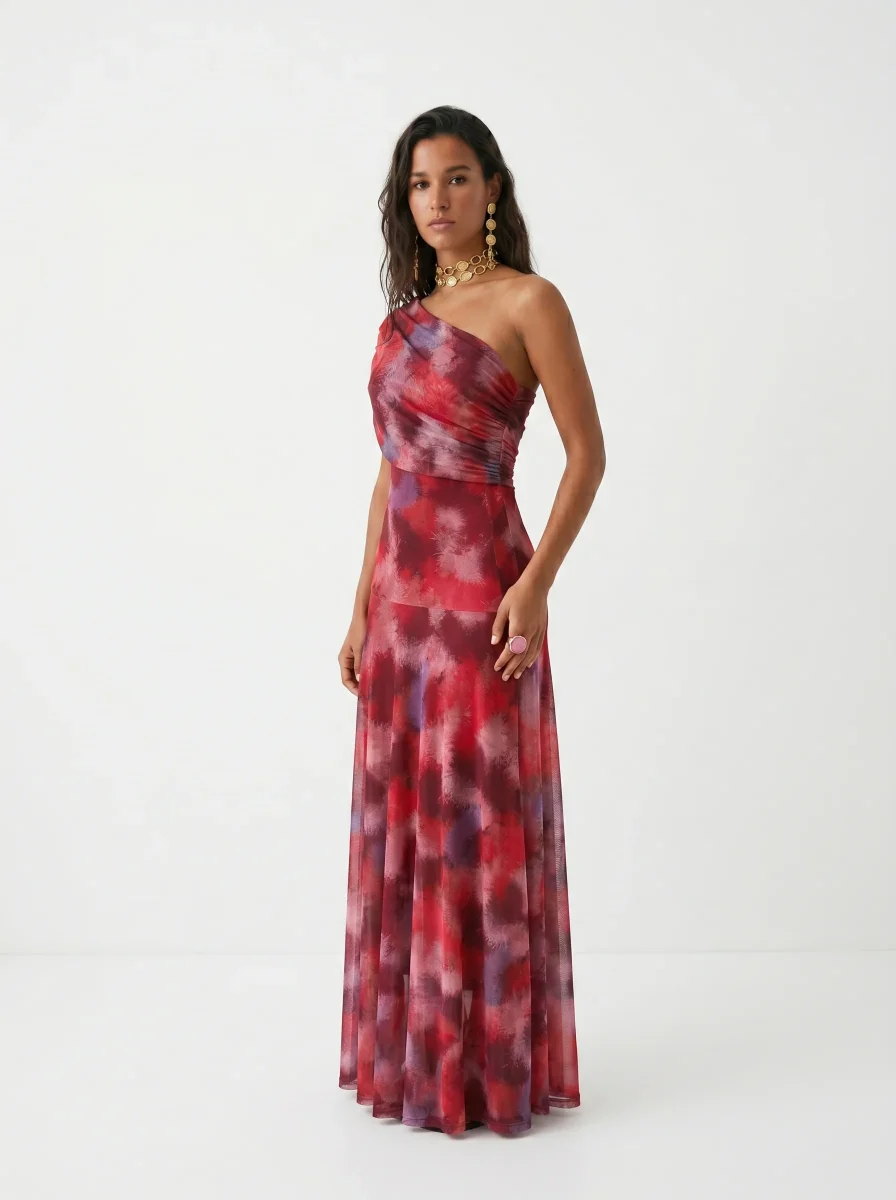 Carla | Vestido maxi elegante e simples para Mulher - Image 4