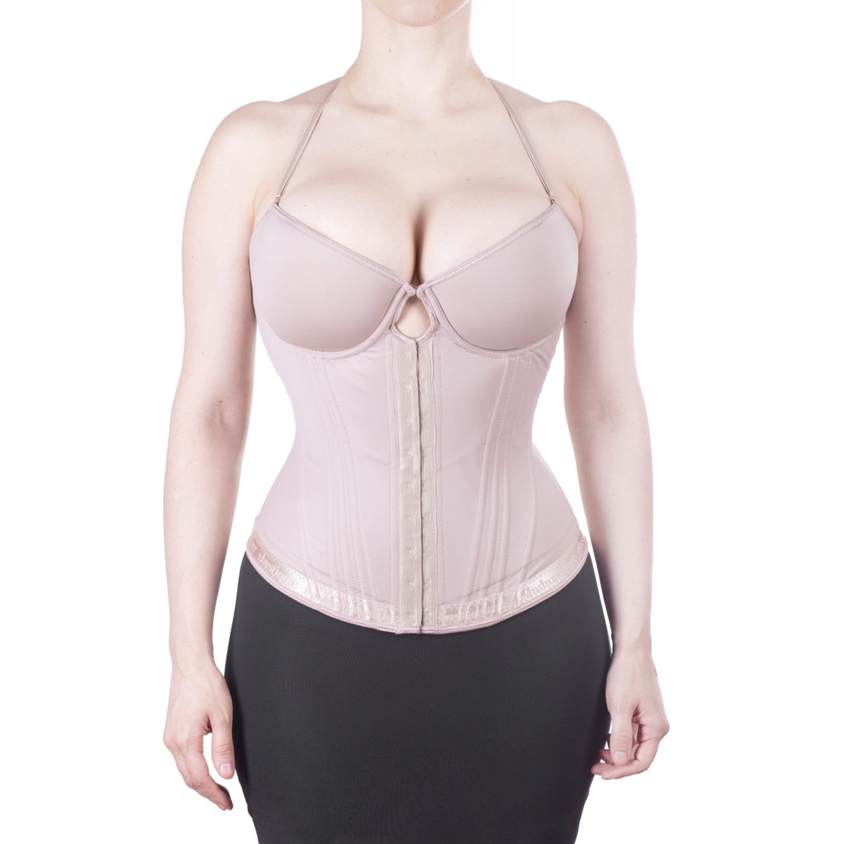 Cinta Modeladora com Bojo Decotado Elastique Madame Sher - Image 7