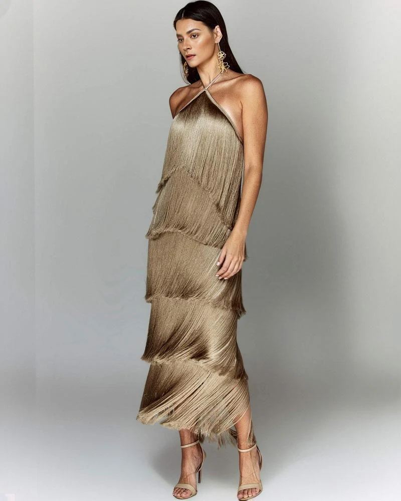 Eva | Vestido com borlas - Image 6