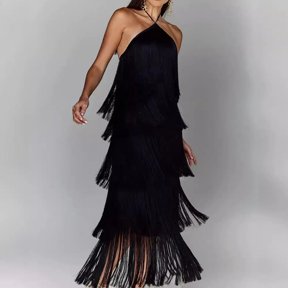 Eva | Vestido com borlas - Image 5