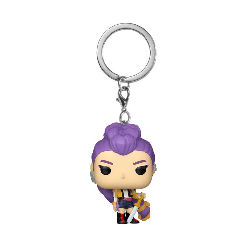 Porta-chaves Funko POP! (sortido) – Caçador de Demónios – Guerreiras do K-Pop - Image 5