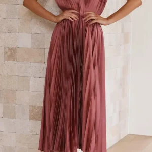 Maria - Vestido plissado elegante