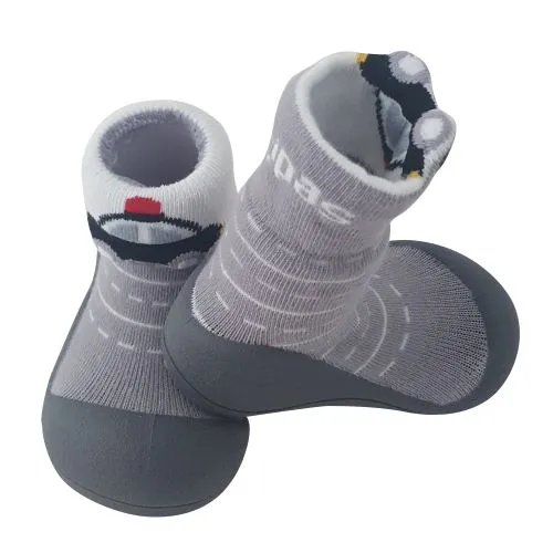 Meia/Sapato ATTIPAS – Two Style – Cinza - Image 3