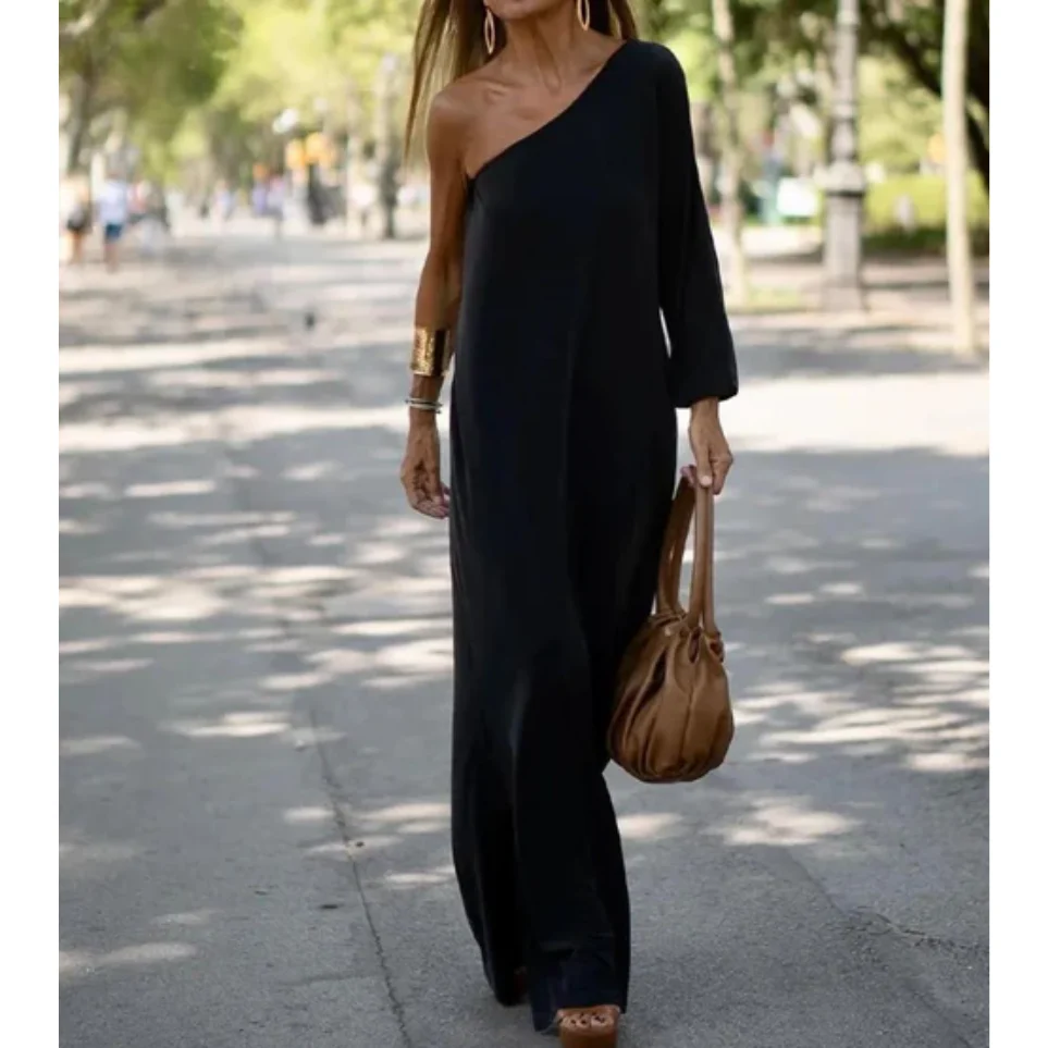 Aiden™ - Vestido elegante de um ombro só - Image 2