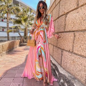 Daria - Vestido Kaftan de Férias para Mulher
