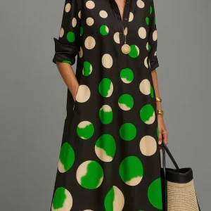 Loretta | Vestido midi elegante para Mulher