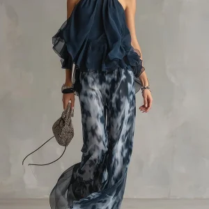 Aubrey | Conjunto de Elegância em Duas Peças para Mulher