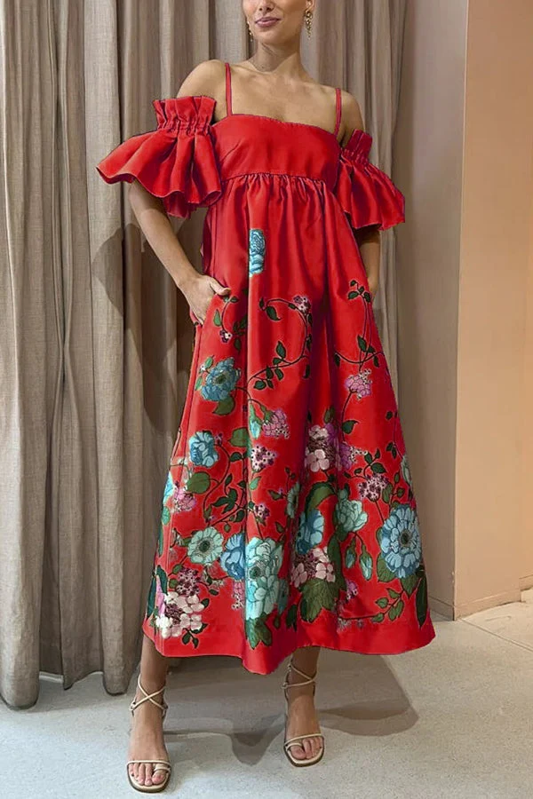 Arielle | Vestido elegante com mangas exclusivas e bolsos práticos - Image 4