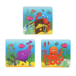 Mini Puzzles Animais Marinhos