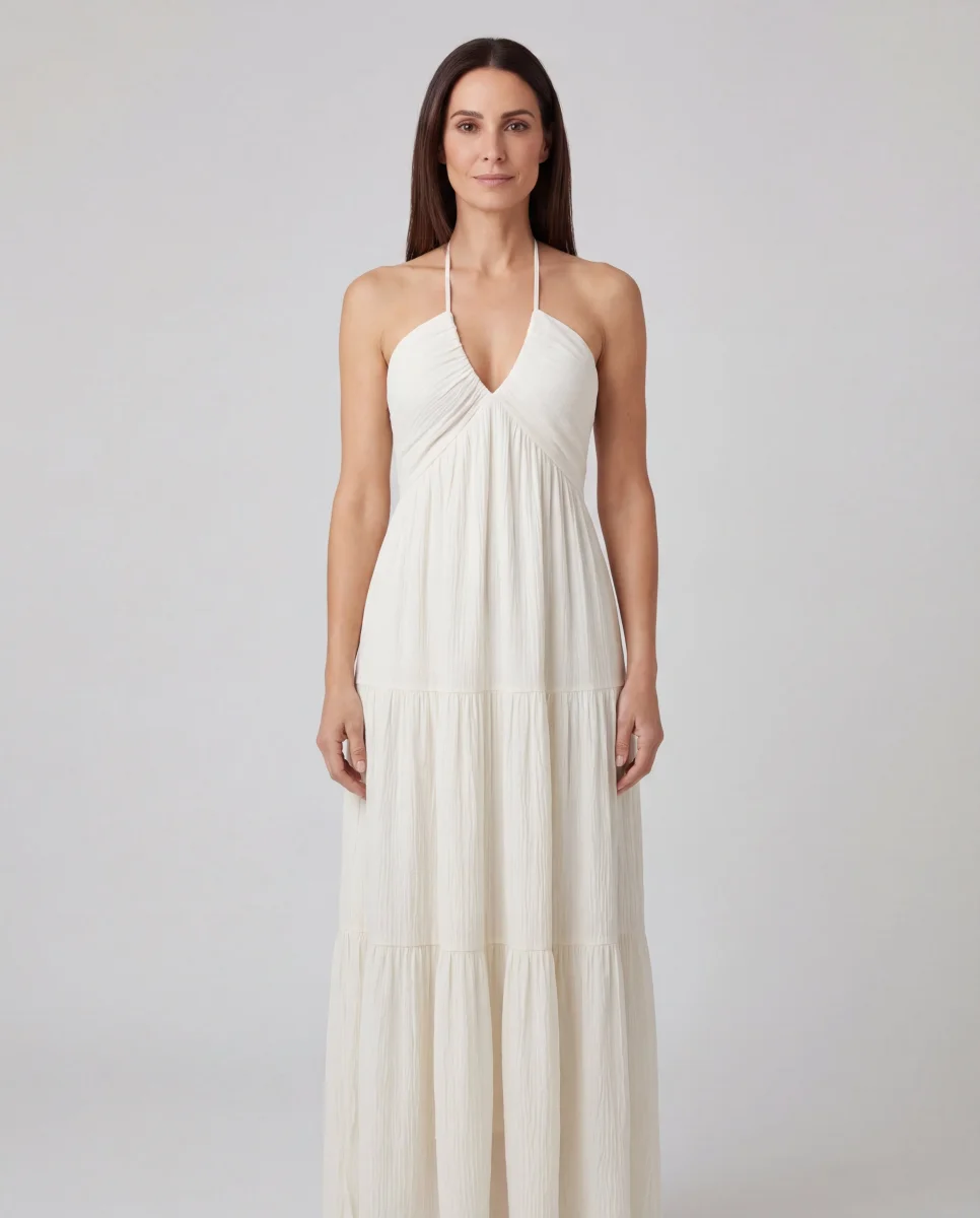 Alba - Vestido de Verão Essencial para Mulher