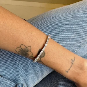 PULSEIRA RIVIERA MINI BANHO RÓDIO OU OURO 18K