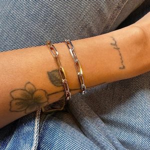 PULSEIRA ELOS LARGOS DOURADA