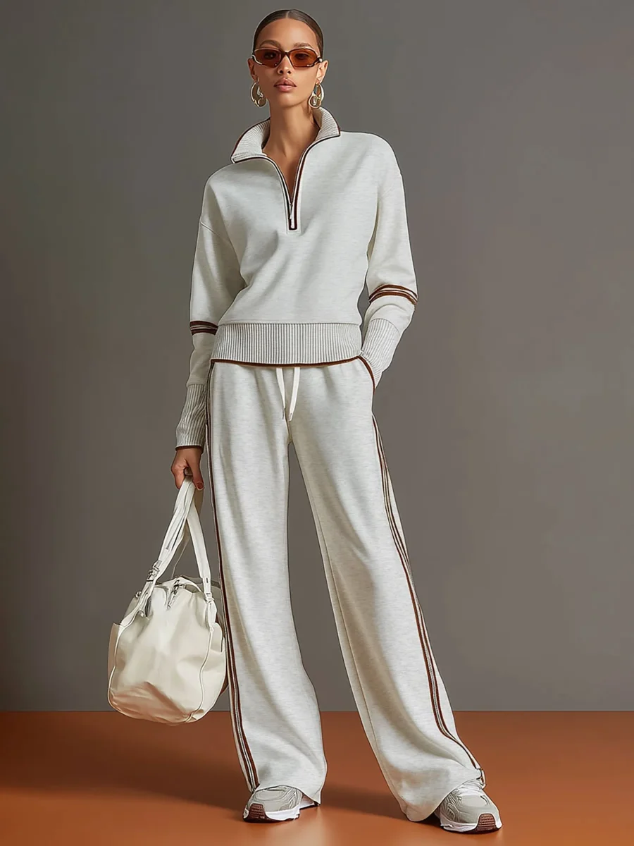 Marietta | Blusa e calças com pernas largas para Mulher - Image 5