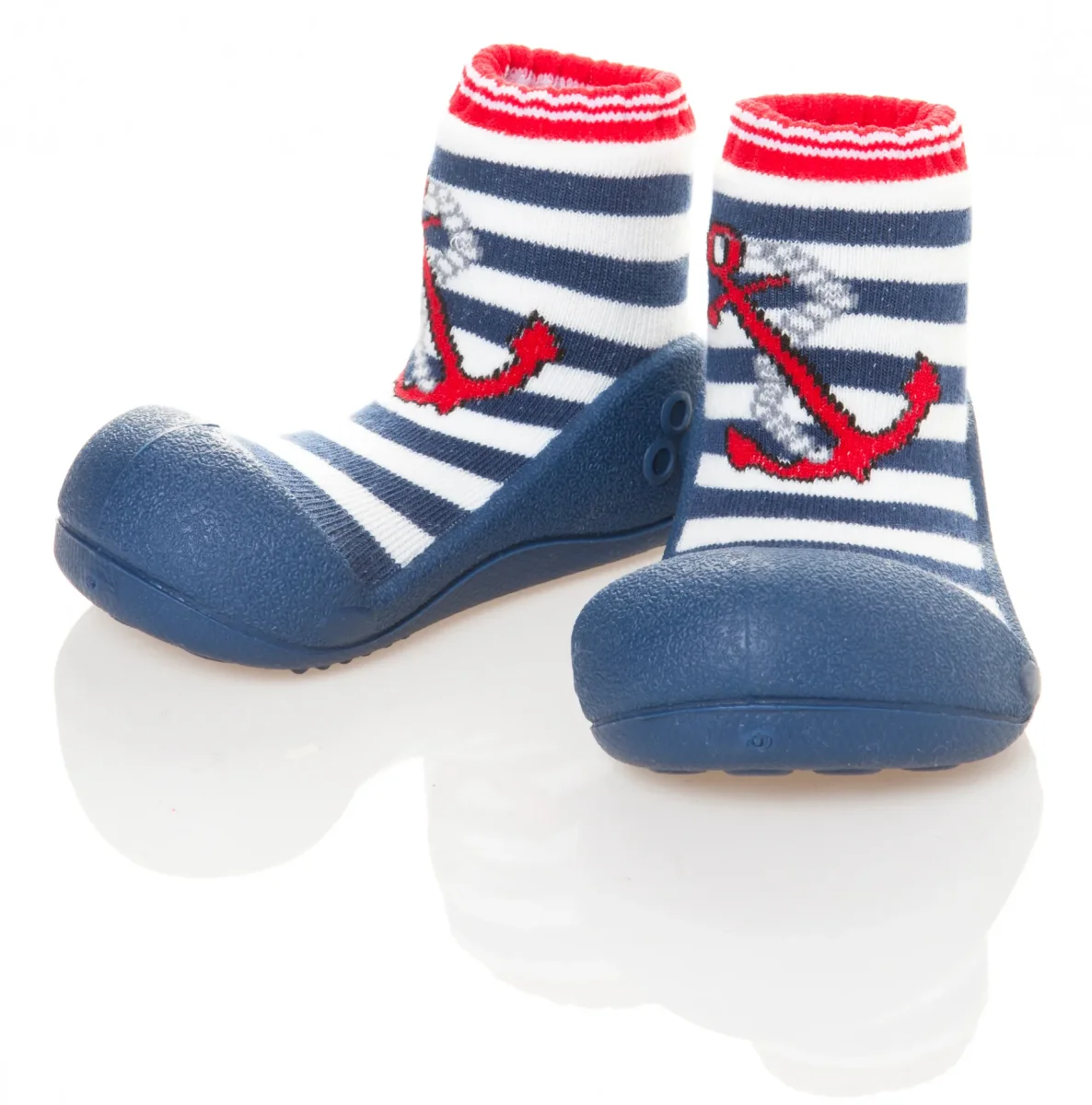 Meia/Sapato ATTIPAS – Marine Red - Image 2