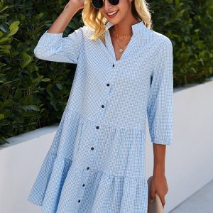 SHANNA | VESTIDO DE DIA LEVE E FLUÍDO PARA MULHER