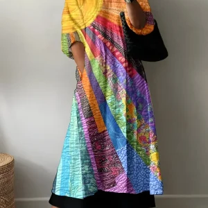 Diede - Vestido colorido
