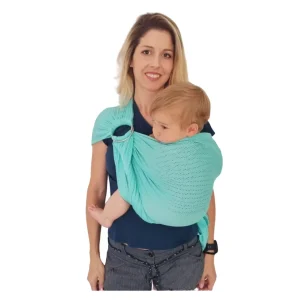 Quokkababy Ring Sling Cool Mesh – Menta