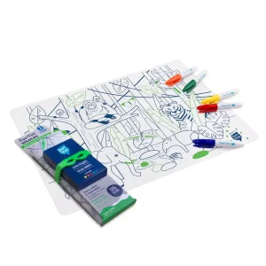 Conjunto Base Silicone com 5 marcadores